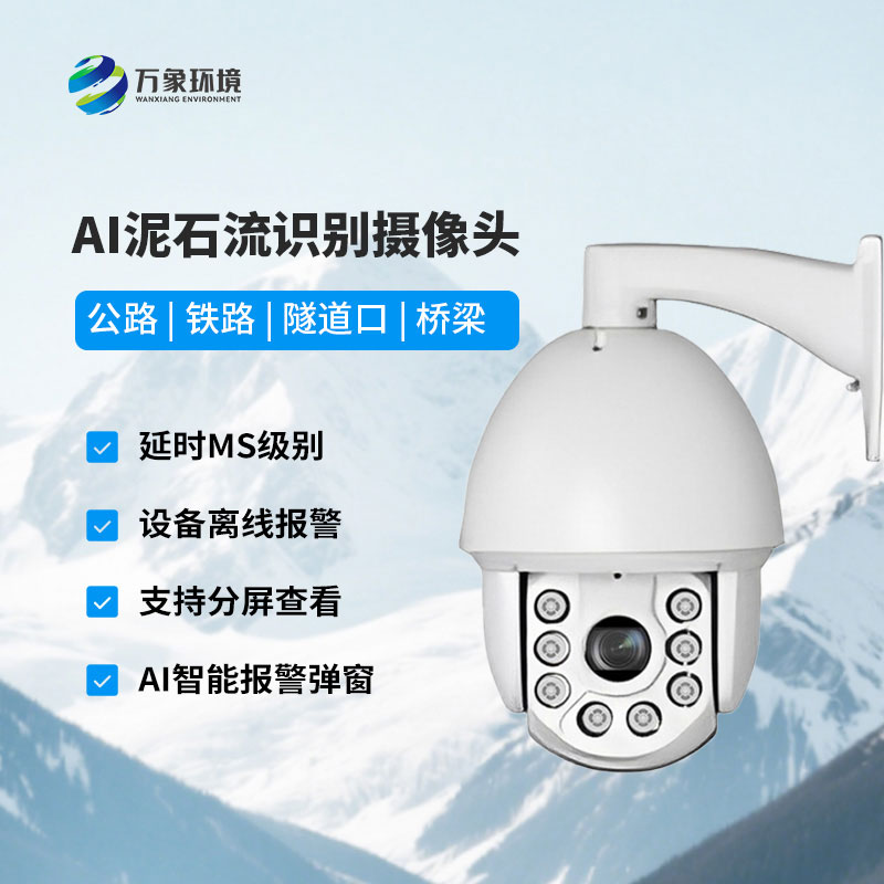 AI泥石流球機